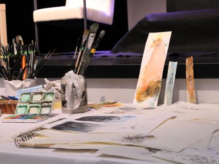 Mirna - Odprtje razstave Kristine Krhin, jun 2024, foto JSKD OI Trebnje (3)